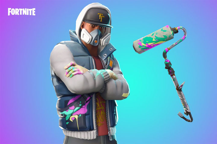 Fortnite : Tagueur et rouleau rebelle, nouveaux skins